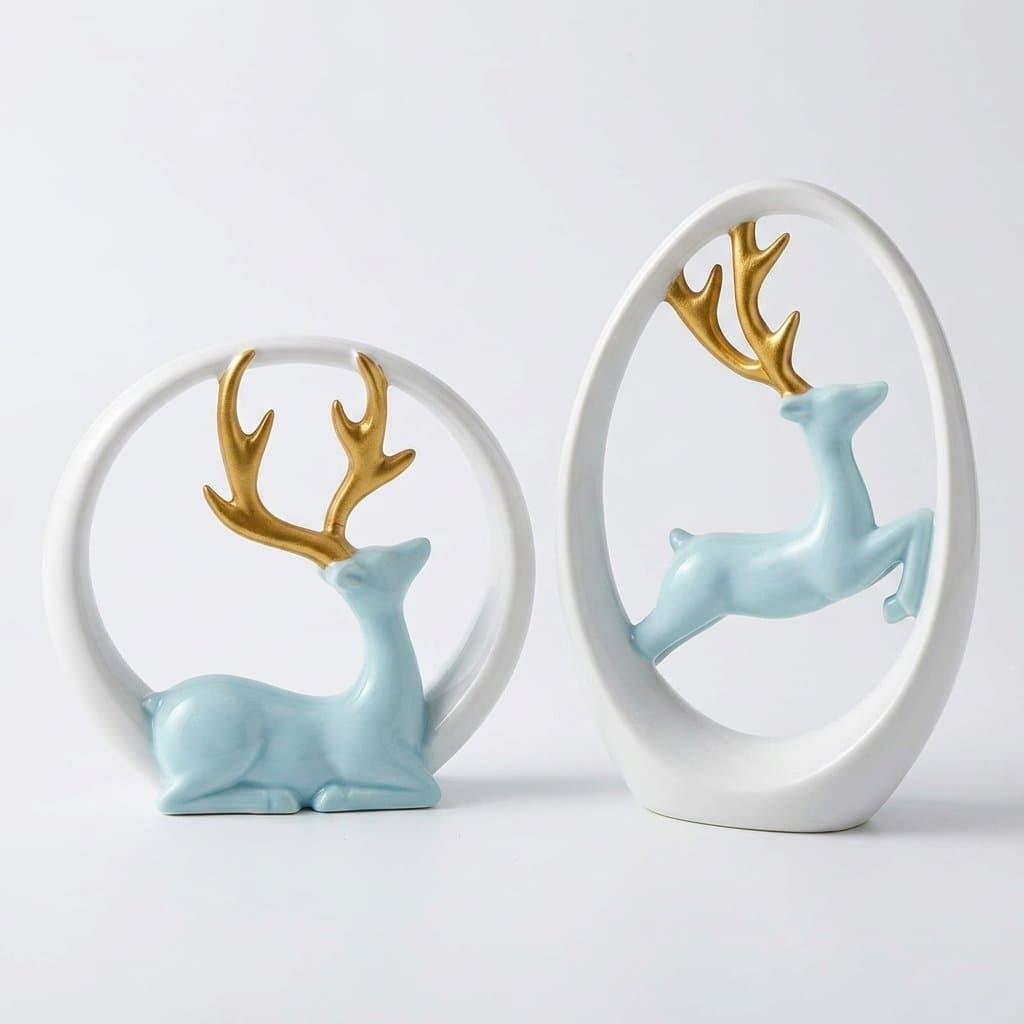 The Golden Antler Pair — view 1 of 3